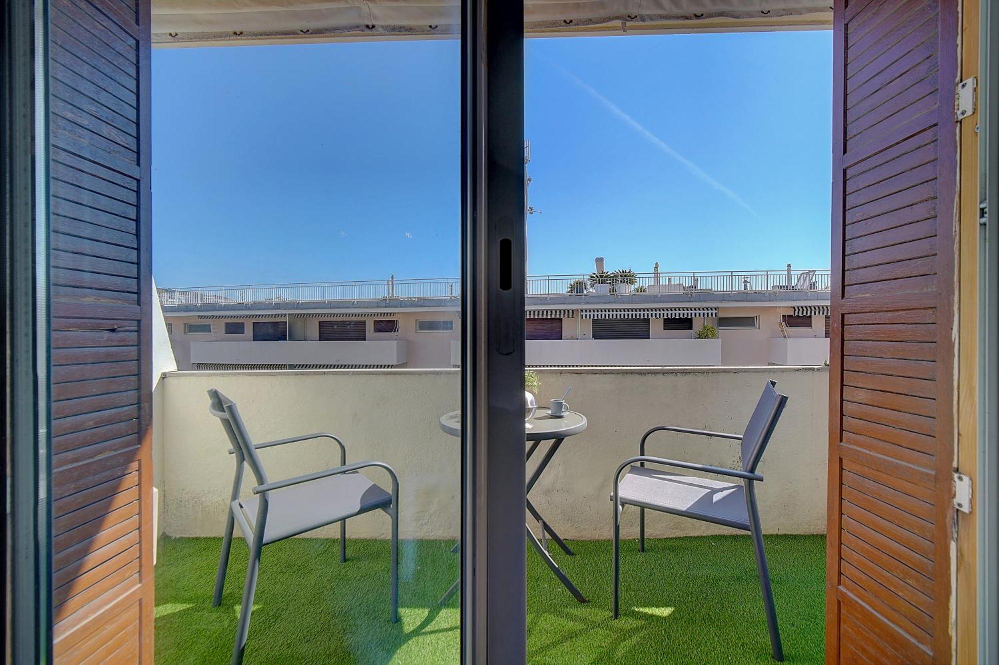 קאן Le Palm - 100M Plage - Croisette - Verriere Cote D'Azur מראה חיצוני תמונה